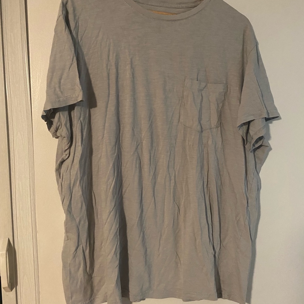 Gray shirt